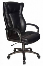 Кресло руководителя Бюрократ CH-879DG/Black черный искусственная кожа (пластик темно-серый)